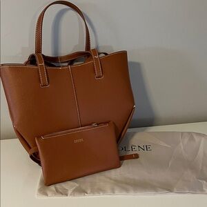 Brown handbag